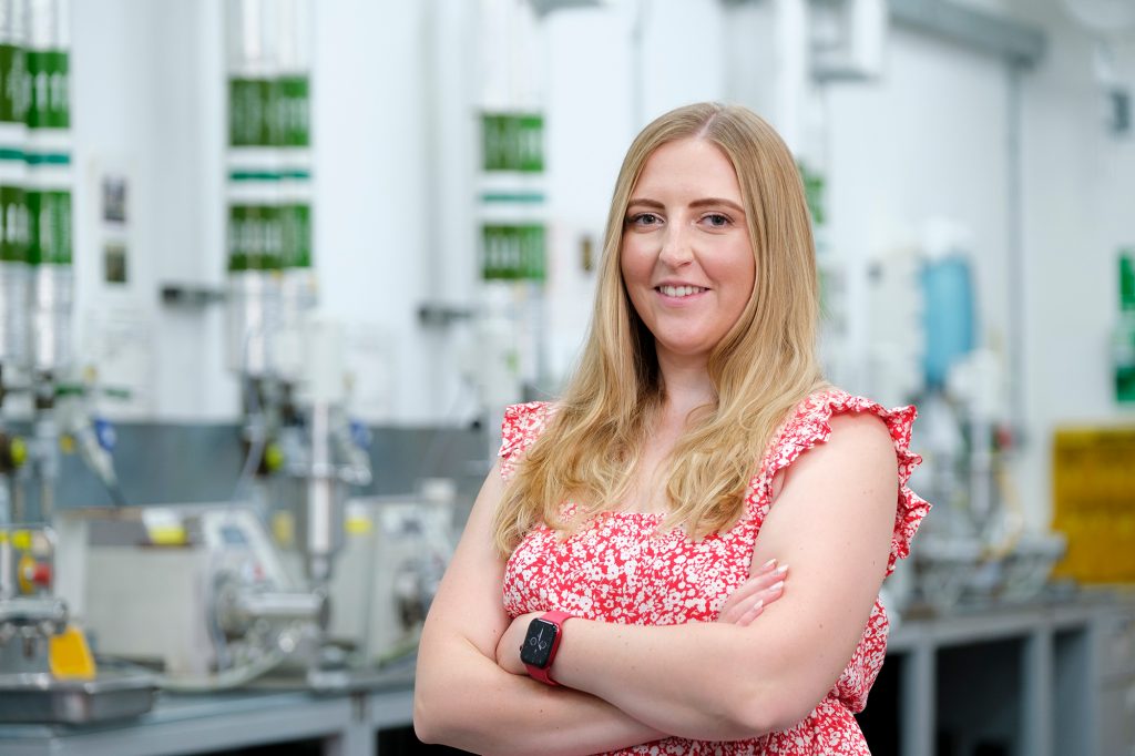 Fujifilm’s degree sponsorship nurtures home-grown talent 1 Francesca Wade in dispersion labs portrait 2000px sRGB