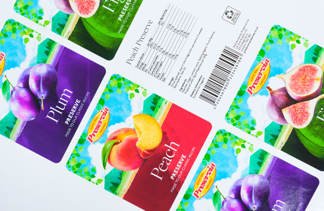 Inks for label production